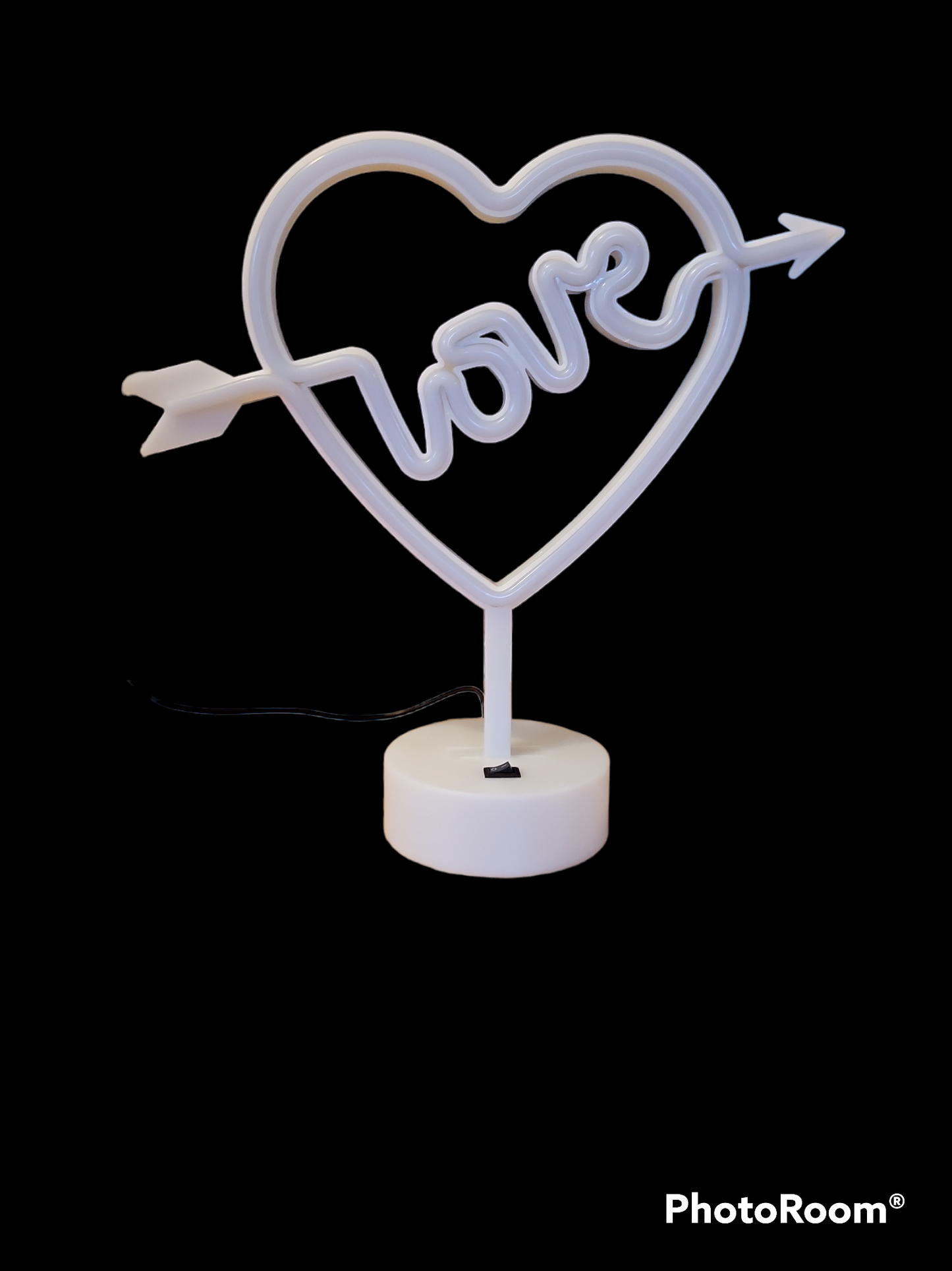 LED Neonlicht Herz und love