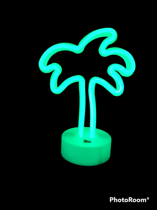 LED Neonlicht Palme