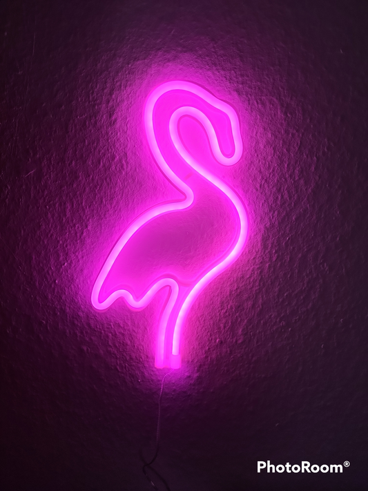 LED Neonlicht Flamingo (zum Aufhängen)